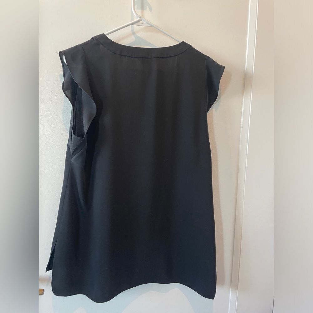 Whbm Top With Flutter Sleeves. - image 2